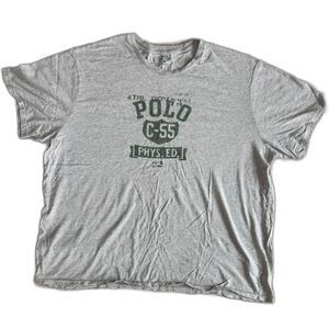 Vintage Polo Ralph Lauren T-Shirt 4XLT Big & Tall Retro Crewneck EUC